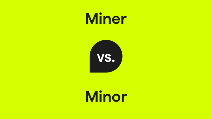 minor